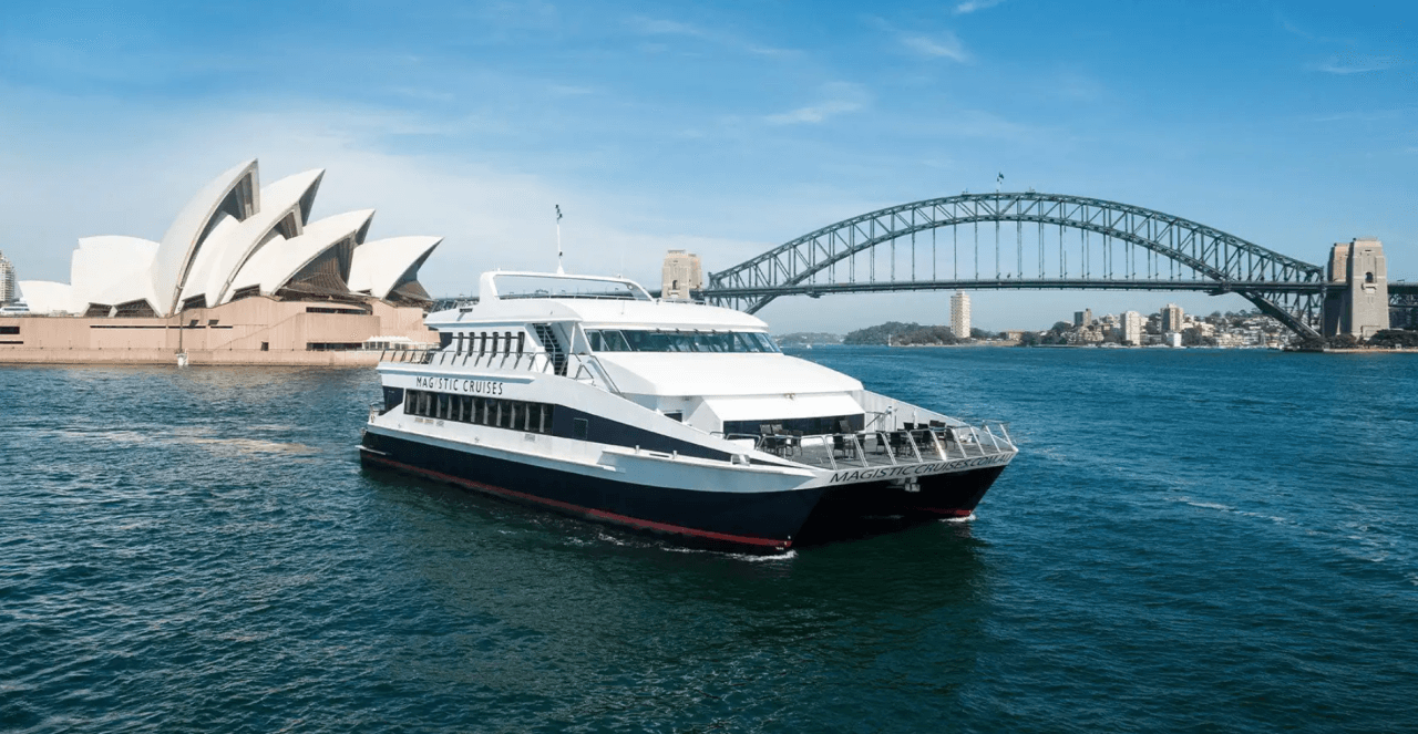 Sydney Harbour Buffet Lunch Cruise aboard Magistic Cruises from Darling Harbour - image 4