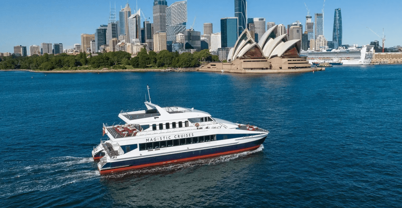 Sydney Harbour Buffet Lunch Cruise aboard Magistic Cruises from Darling Harbour - image 2